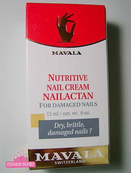 Nutritive Nail Cream Nailactan Mavala
