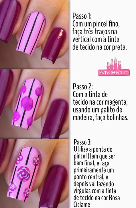 Como fazer nail art em casa: passo a passo com dicas simples para unhas  perfeitas